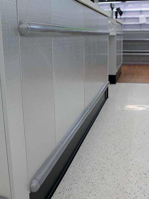 Plastic Wall Protection Rails